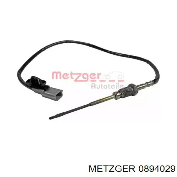 0894029 Metzger sensor de temperatura dos gases de escape (ge, antes de filtro de partículas diesel)