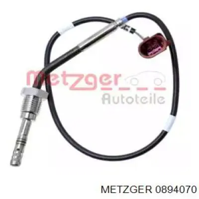 0894070 Metzger sensor de temperatura dos gases de escape (ge, antes de filtro de partículas diesel)