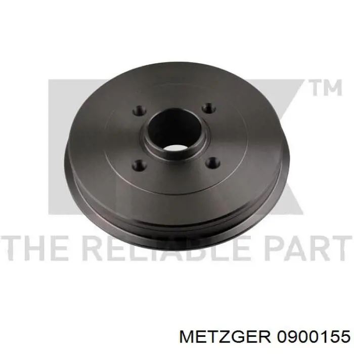 Тормозной барабан 7701204836 Renault (RVI)