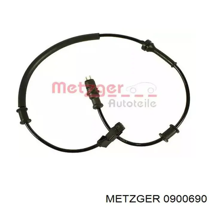 0900690 Metzger sensor abs traseiro