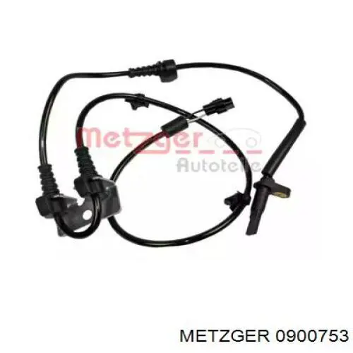 0900753 Metzger sensor abs dianteiro esquerdo