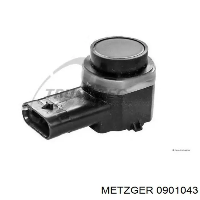 0901043 Metzger sensor de sinalização de estacionamento (sensor de estacionamento dianteiro/traseiro central)