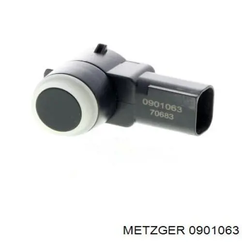 0901063 Metzger sensor traseiro de sinalização de estacionamento (sensor de estacionamento)