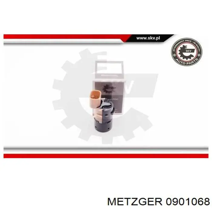 Датчики парковки задний Renault (RVI) 9653139777