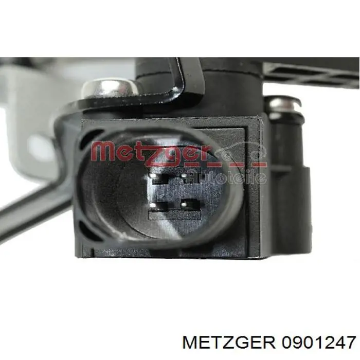 Sensor, nivel de suspensión neumática, trasero izquierdo 0901247 Metzger