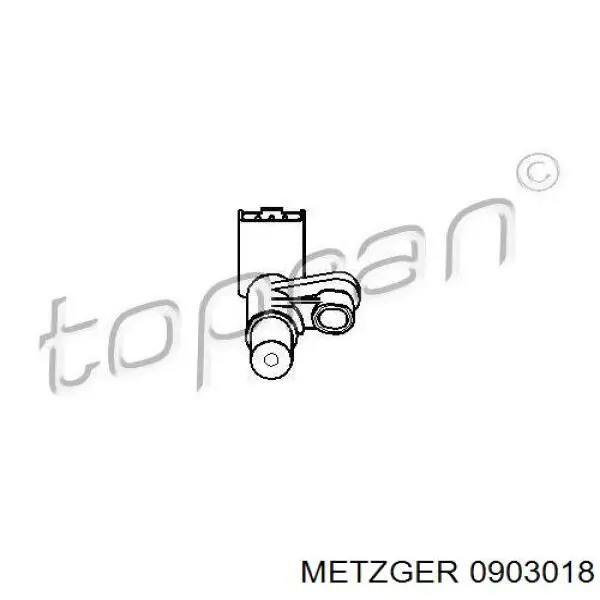 Sensor de posición del árbol de levas 0903018 Metzger