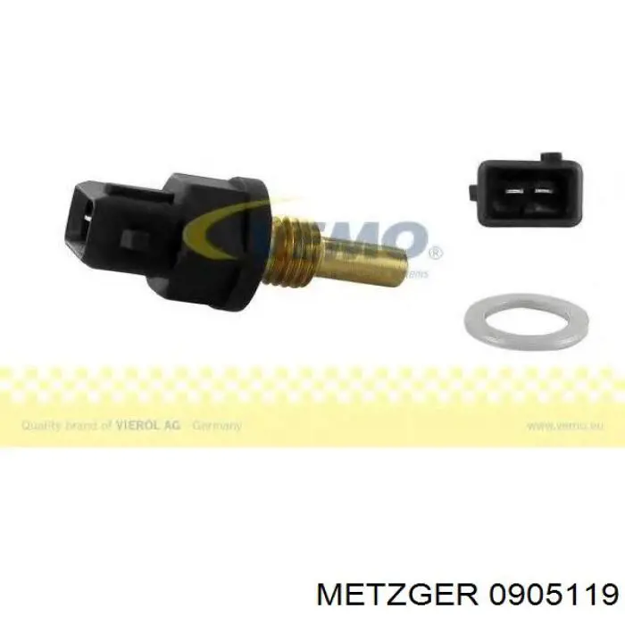 0905119 Metzger датчик температуры охлаждающей жидкости