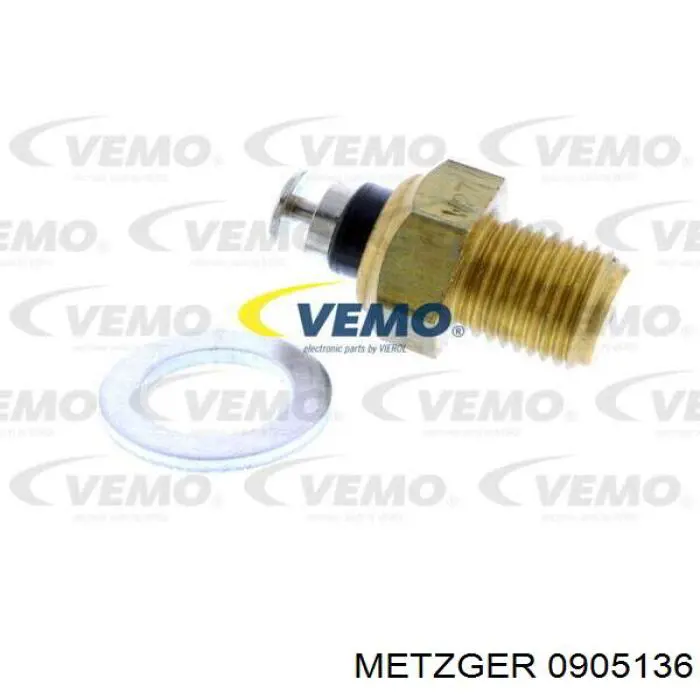 Датчик температуры масла двигателя Metzger 0905136