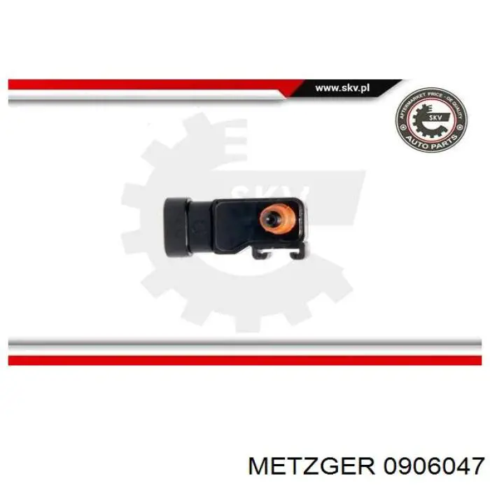 Датчик абсолютного давления в коллекторе Metzger 0906047 цена, от 16.37 USD