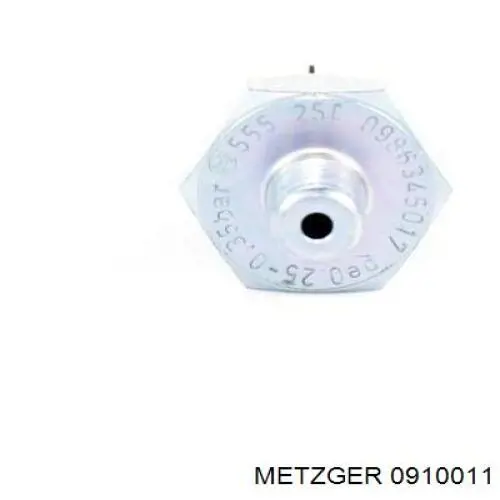 0910011 Metzger датчик давления масла