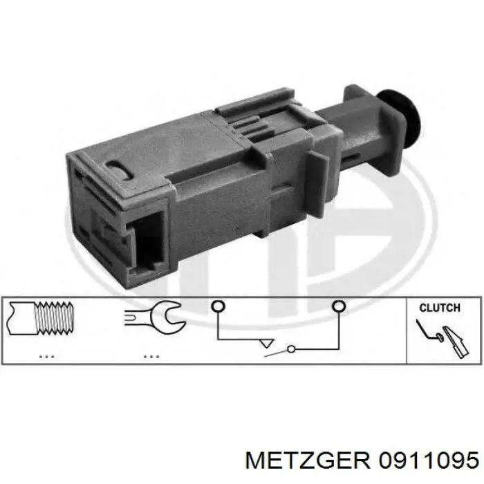 Датчик включения сцепления Bosch 280130093 цена, от 7.54 USD