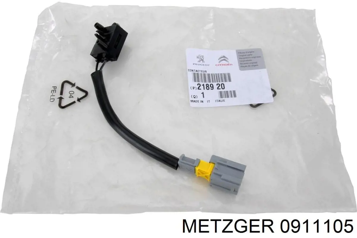 Датчик включения сцепления Metzger 0911105