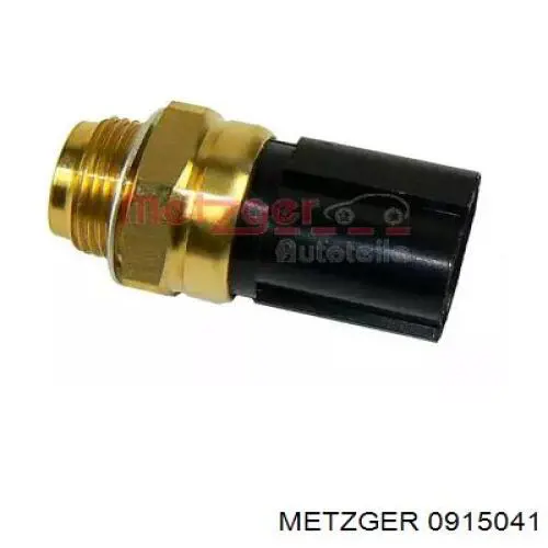 Sensor, temperatura del refrigerante (encendido el ventilador del radiador) 0915041 Metzger