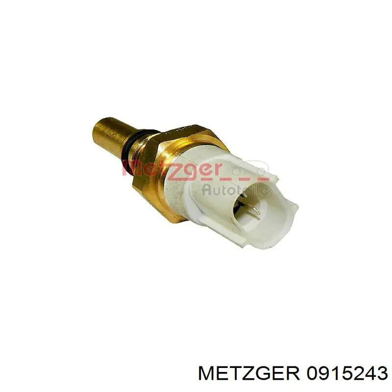 Sensor, temperatura del refrigerante (encendido el ventilador del radiador) 0915243 Metzger