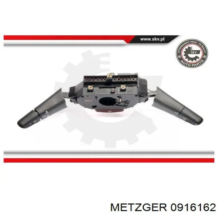 Conmutador en la columna de dirección completo 0916162 Metzger