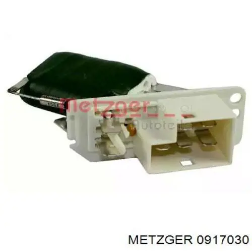 Резистор (сопротивление) вентилятора печки (отопителя салона) на Opel Astra F 
