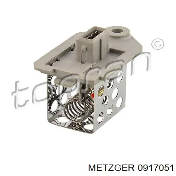 0917051 Metzger регулятор оборотов вентилятора охлаждения (блок управления)