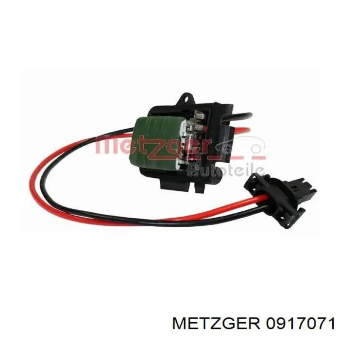 Резистор (сопротивление) вентилятора печки (отопителя салона) на Opel Vivaro F7