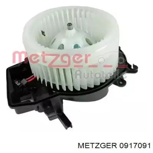 Вентилятор печки 0917091 Metzger