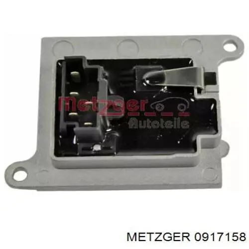 0917158 Metzger резистор (сопротивление вентилятора печки (отопителя салона))