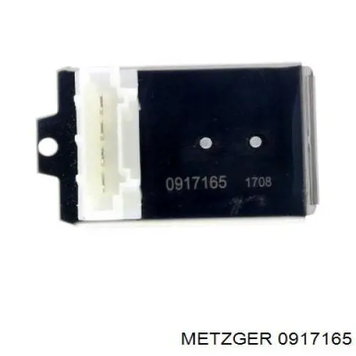 0917165 Metzger резистор (сопротивление вентилятора печки (отопителя салона))