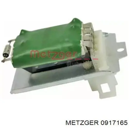 Резистор (опір) пічки, обігрівача салону 0917165 Metzger