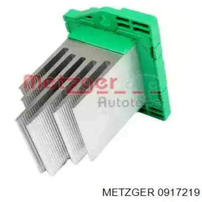 0917219 Metzger резистор (сопротивление вентилятора печки (отопителя салона))