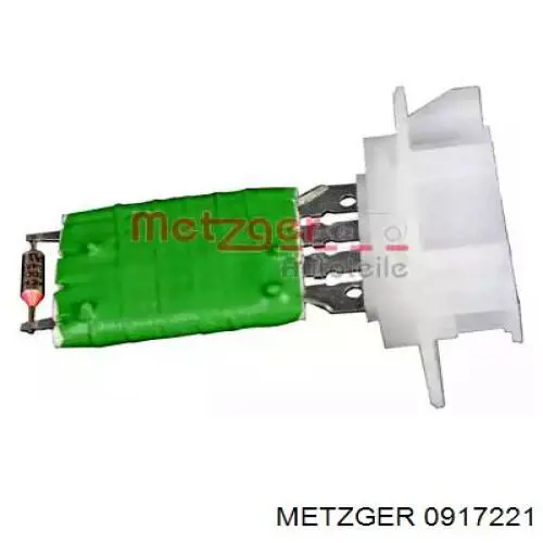 Резистор (сопротивление) вентилятора печки (отопителя салона) на Dacia Logan I MCV 
