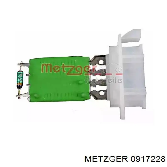 Резистор (сопротивление) вентилятора печки (отопителя салона) Metzger 0917228
