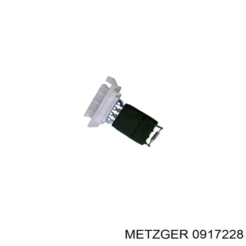 Купить 0917228 Metzger Регулятор оборотов вентилятора печки