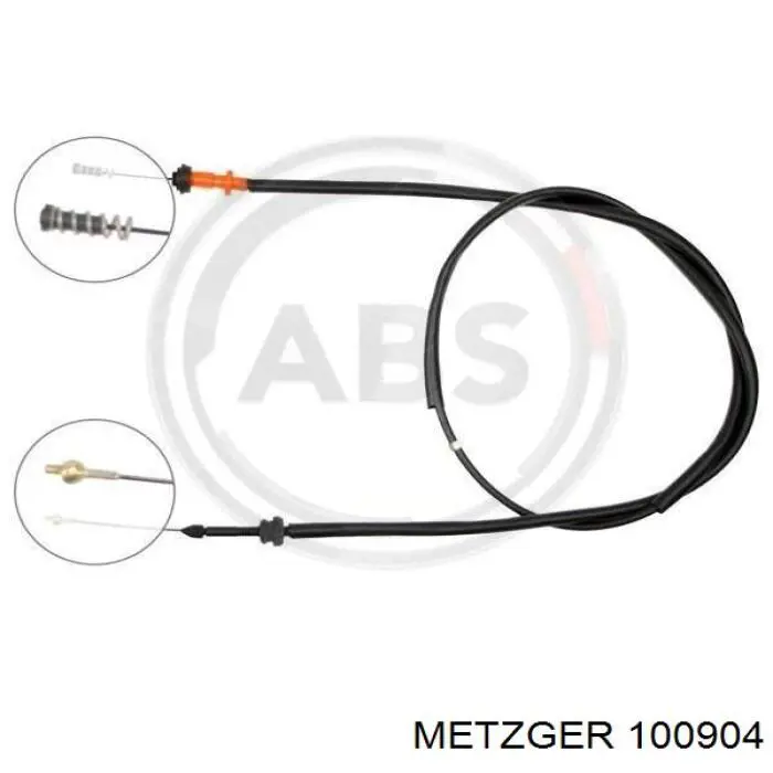 Трос/тяга газа (акселератора) Metzger 100904