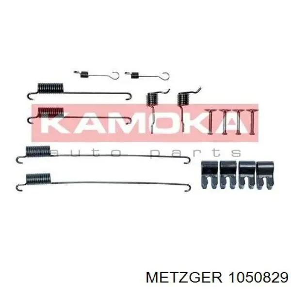 105-0829 Metzger монтажный комплект задних барабанных колодок