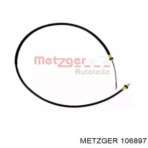 Задний трос ручника 106897 Metzger