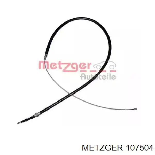 10.7504 Metzger трос ручного тормоза задний правый/левый