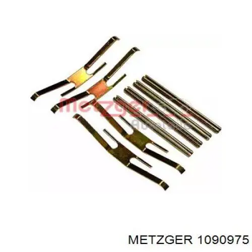 109-0975 Metzger ремкомплект тормозных колодок
