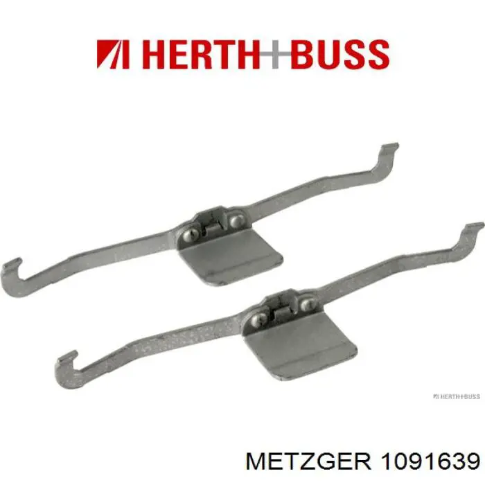 Комплект пружинок крепления дисковых колодок, передних DP Group BS81362 цена, от 0.95 USD