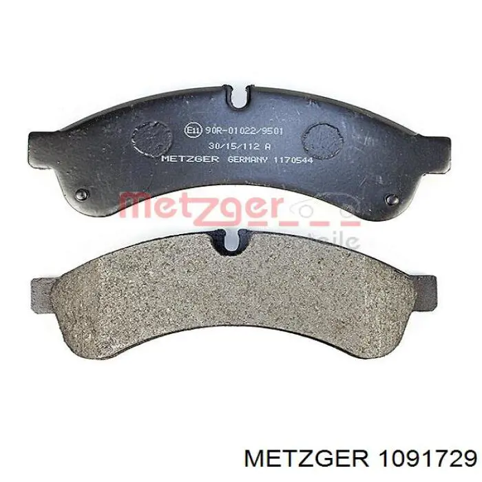 Комплект пружинок крепления дисковых колодок передних на Peugeot Boxer 250