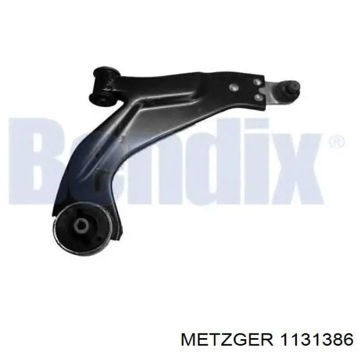 113-1386 Metzger ремкомплект суппорта тормозного переднего