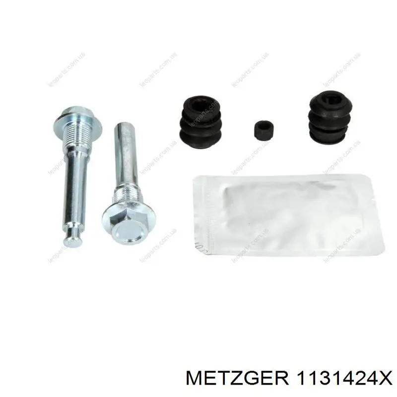 113-1424X Metzger ремкомплект суппорта тормозного переднего