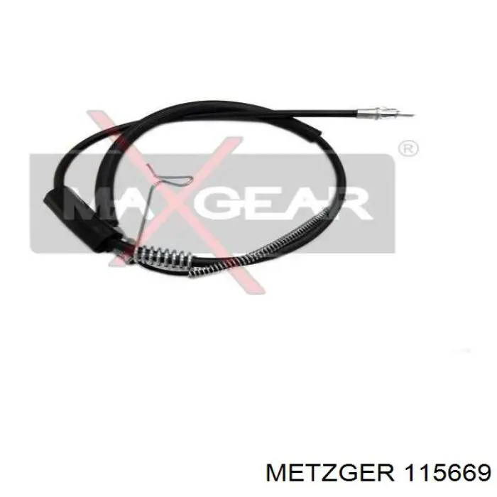 Трос ручного тормоза задний Goodrem RM4408 цена, от 13.85 USD