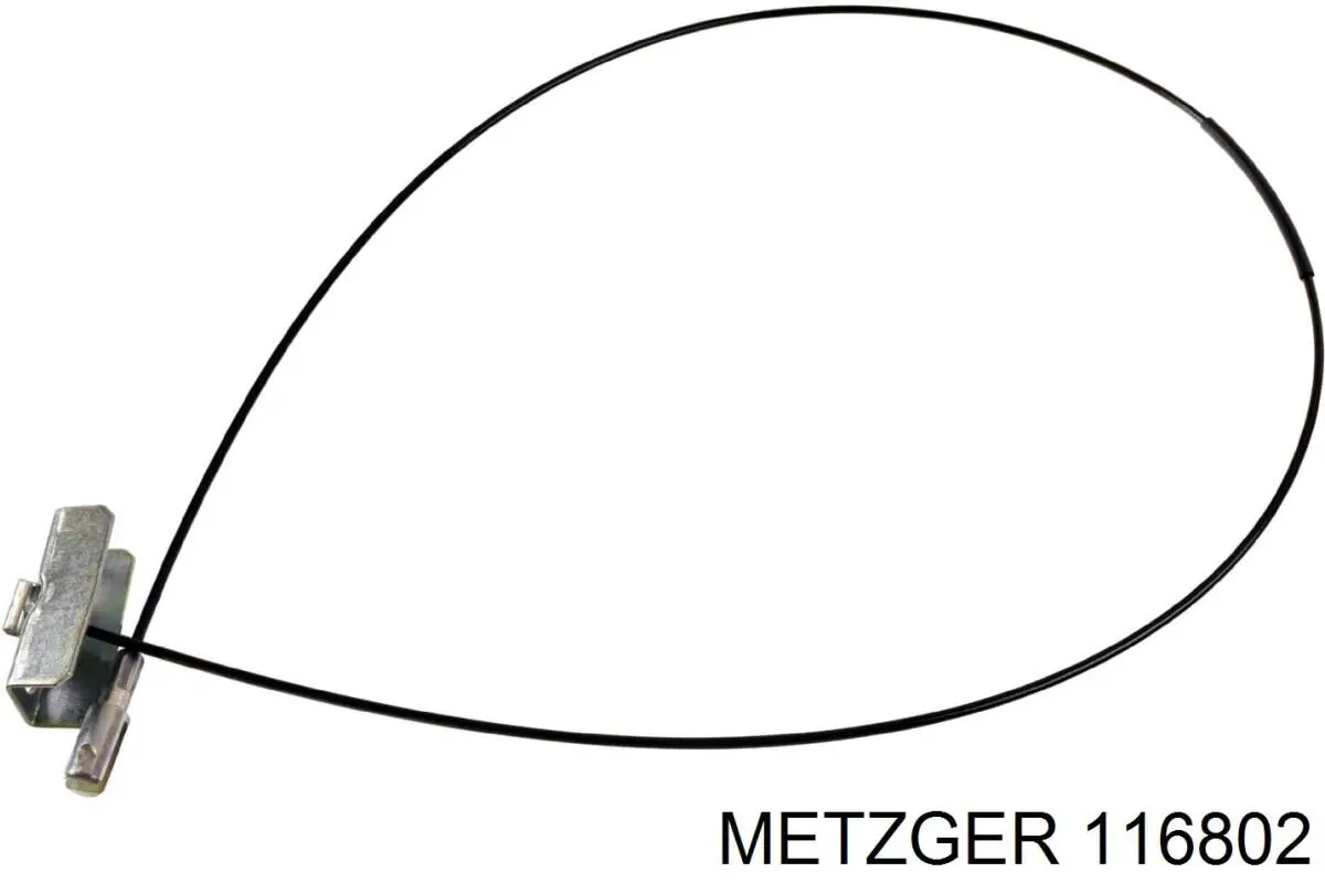 Cable de freno de mano intermedio 116802 Metzger