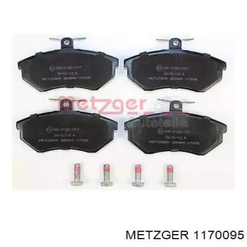 0986495142 Bosch Колодки передние