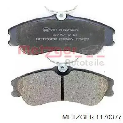 Ремкомплект суппорта тормозного переднего Metzger 1170377