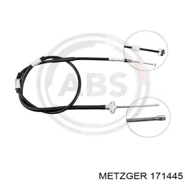Трос ручного тормоза задний RC 402216 цена, от 12.23 USD