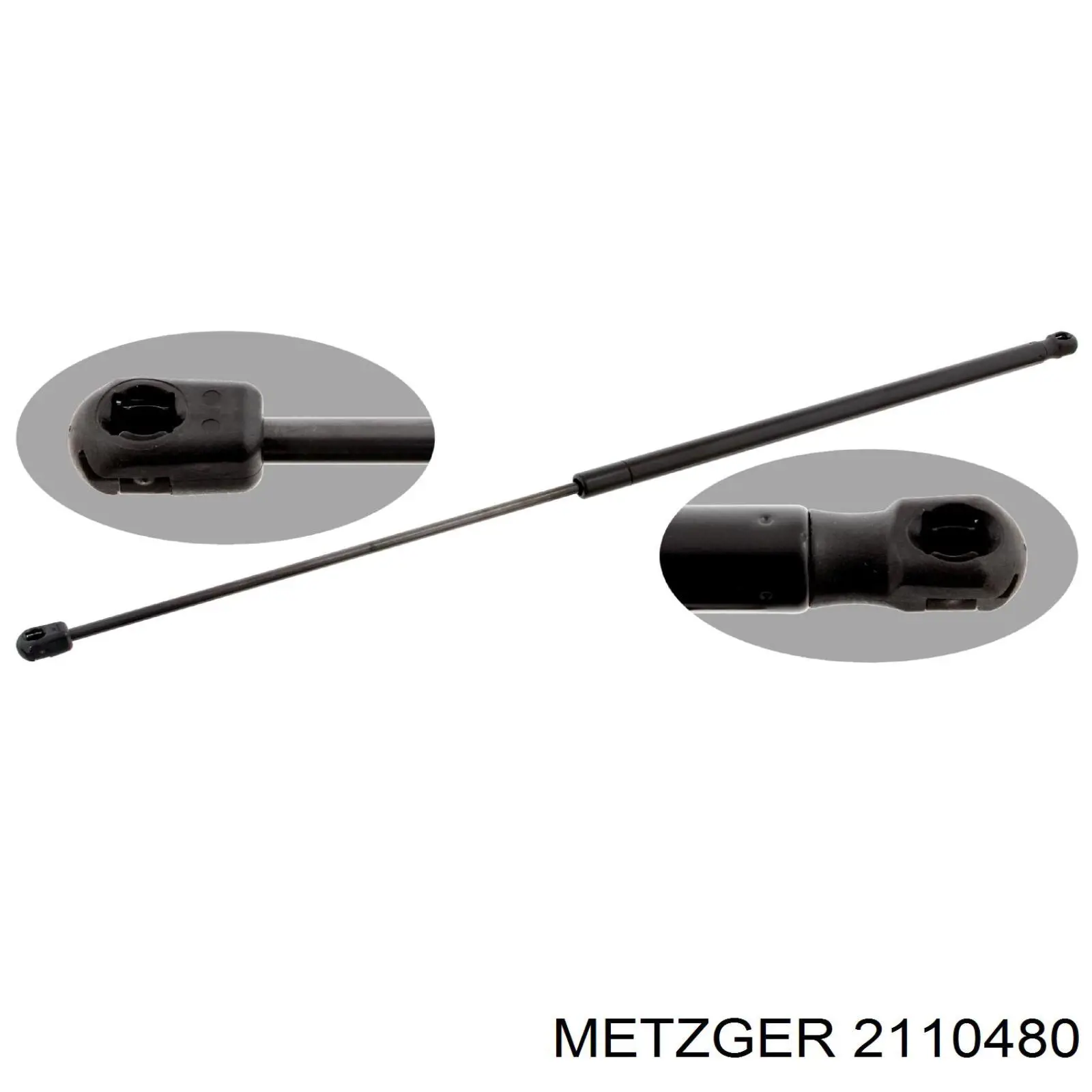 2110480 Metzger амортизатор капота