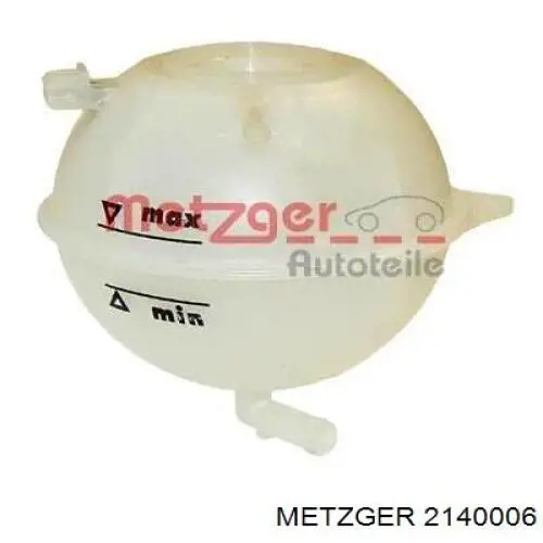 Vaso de expansión 2140006 Metzger