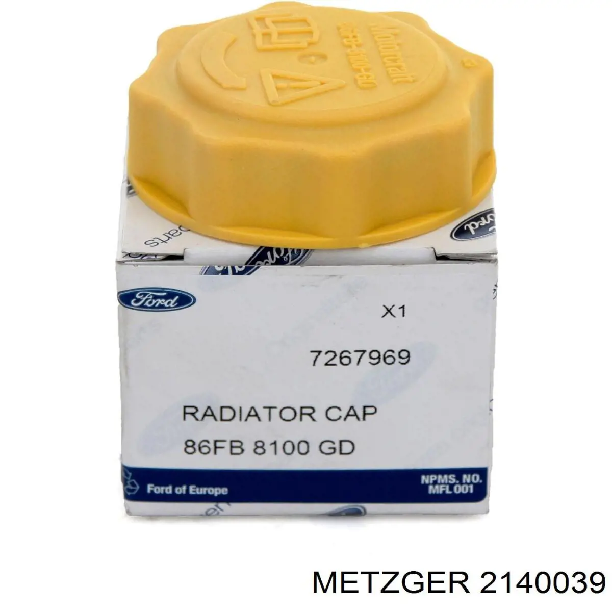 Крышка расширительного бачка Metzger 2140039 цена, от 3.64 USD