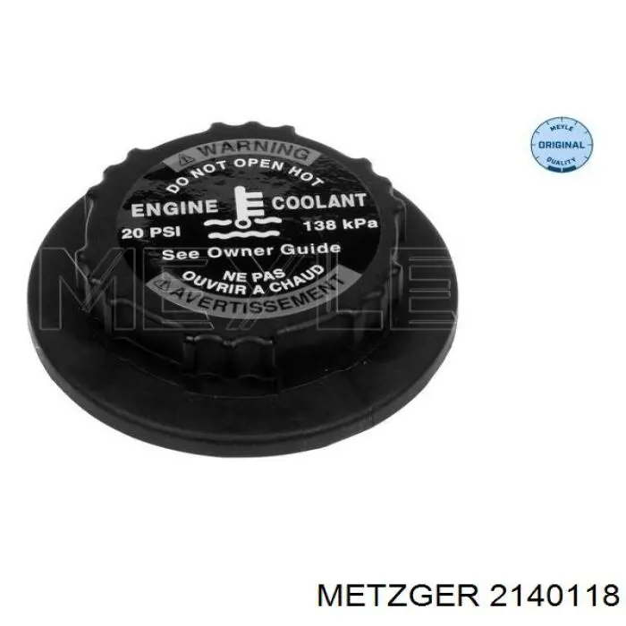 Пробка расширительного бачка Metzger 2140118