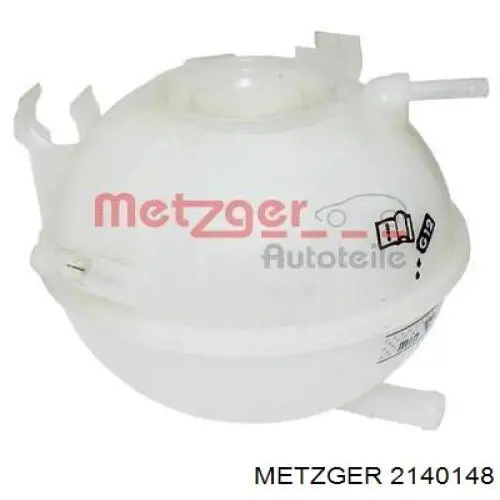 Бачок системи охолодження, розширювальний 2140148 Metzger