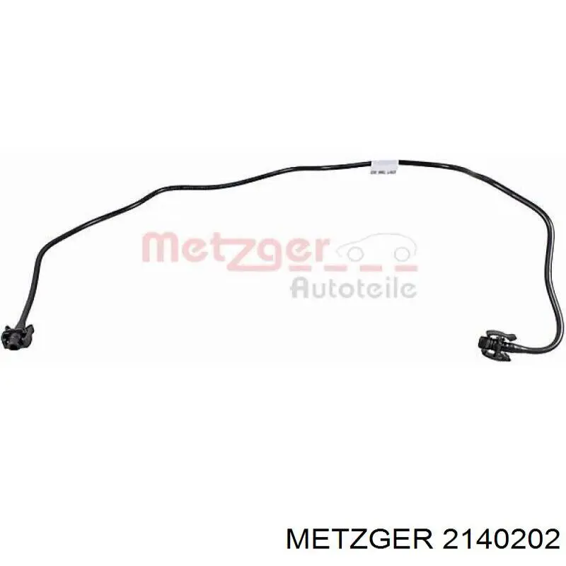 Бачок системи охолодження, розширювальний 2140202 Metzger